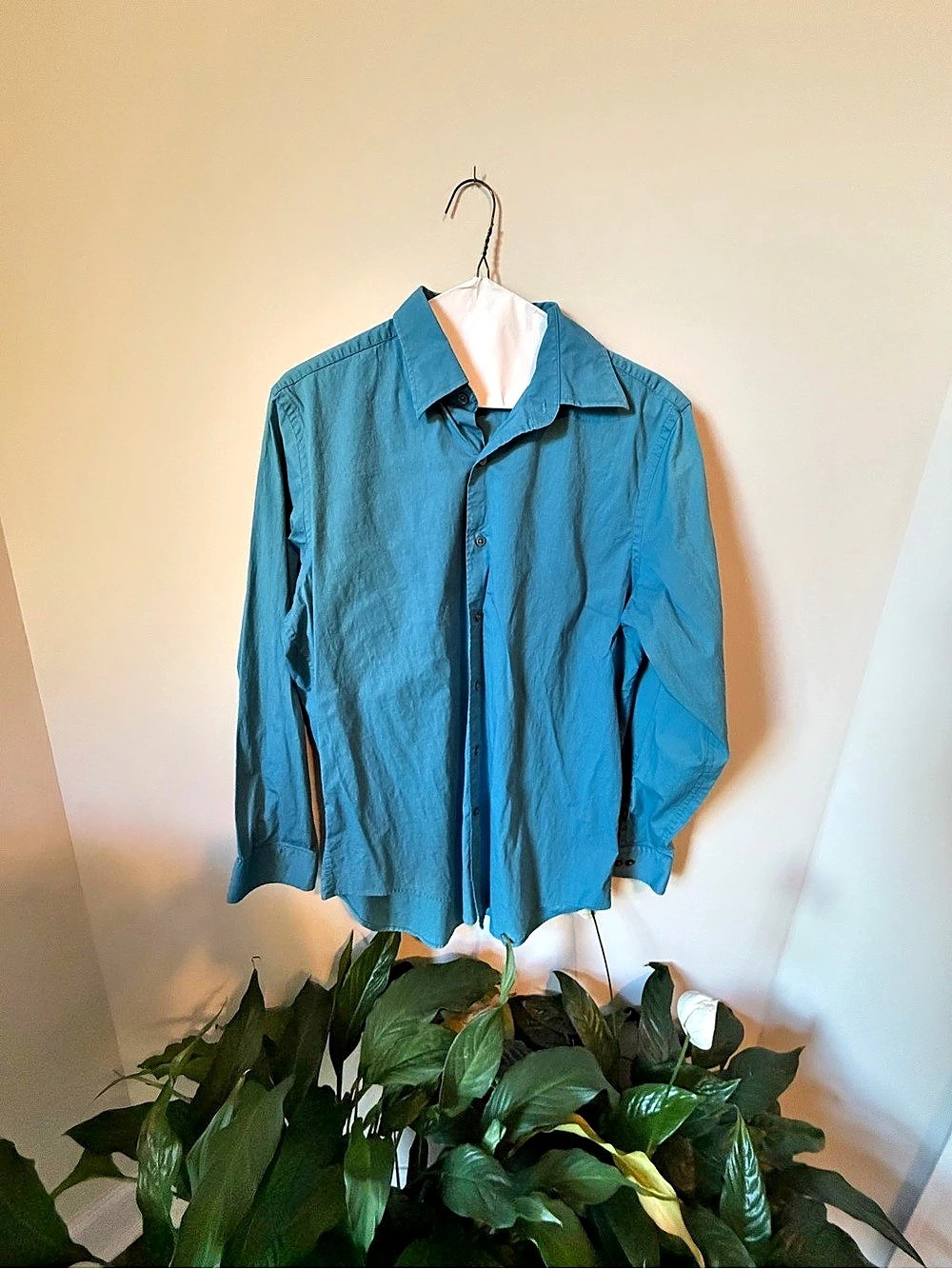 Banana Republic Men's Cotton Button Down Shirt Size Large
